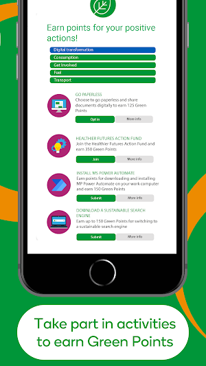 BEH; Go Green Rewards Screenshot 1