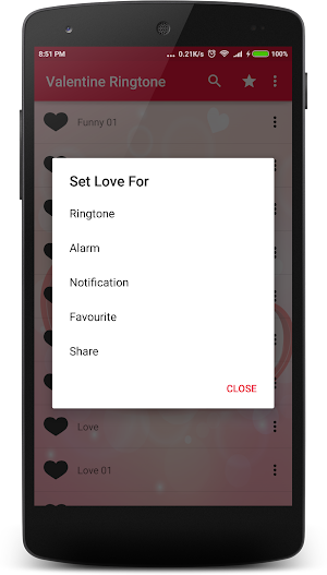 Valentine Ringtones Screenshot 2