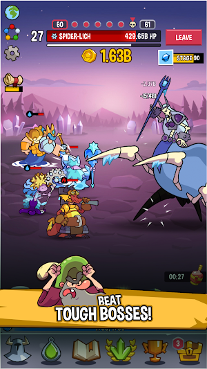 Idle Quest Heroes Screenshot 0