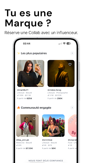 Adencer - Collabs & Influence Screenshot 3