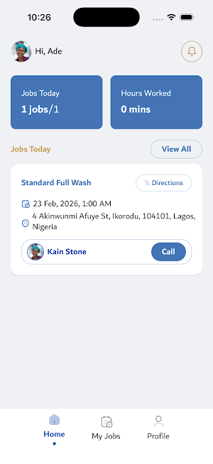 Luxx Washer App Screenshot 0