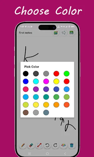 Handwritten Notepad –Draw Note Screenshot 3