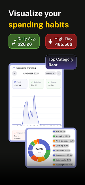 Fokus AI: Expense & Budget Screenshot 2