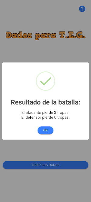 Dados para TEG Screenshot 1