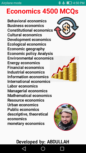 Economics mcqs offline | Economic 4500 mcqs Screenshot 0