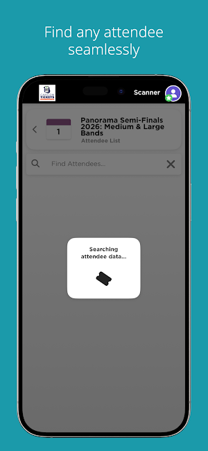Caricom Tickets Scanner App Screenshot 2