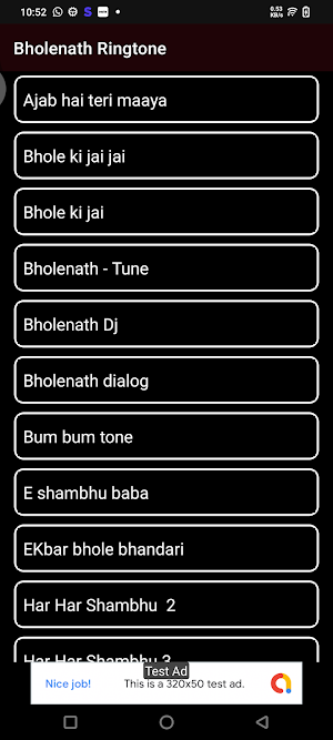 Bholenath - Mahadev Ringtone Screenshot 2