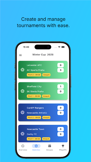 Sportobot: Tournament Manager Screenshot 1