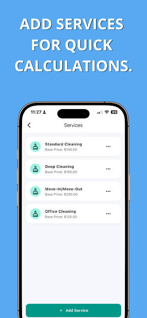CleanCalc(Cleaning Calculator) Screenshot 3