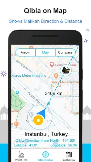 Connect to Qibla And Prayer Screenshot 3
