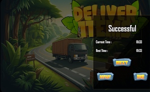 Deliver Items Truck Game Screenshot 1
