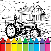 Farm Coloring Pages