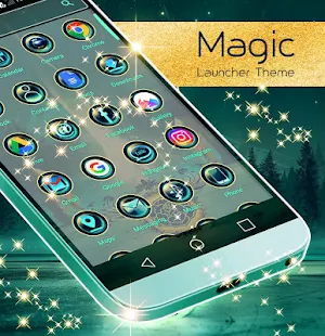 Magic Launcher Theme screenshot 2
