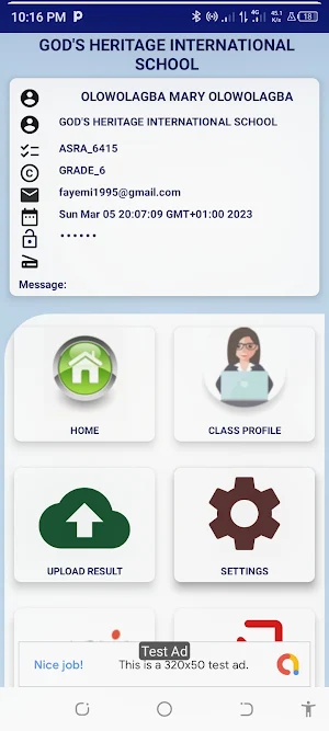 God's Heritage Intl' School Screenshot 1