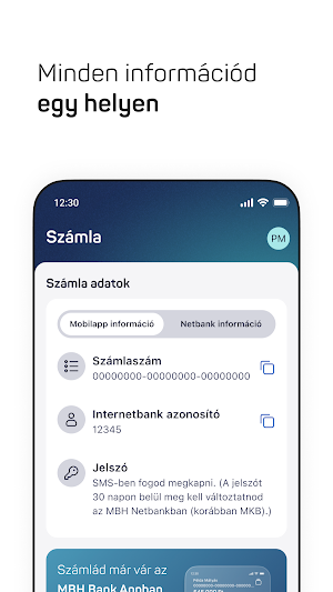 MBH Számlanyitás App Screenshot 3