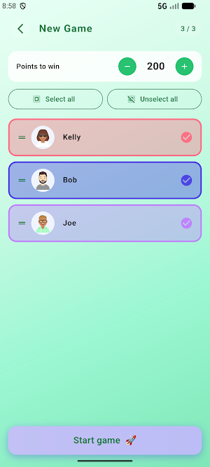 Flip7 Score Screenshot 1
