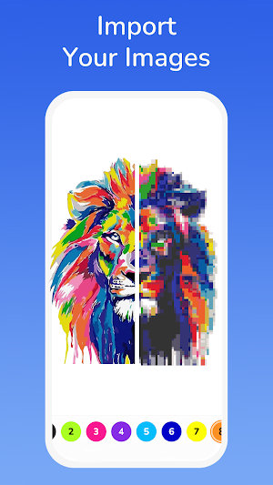 Pixel AI: Color by Number Screenshot 3