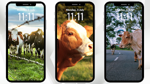 Cow Aesthetic Wallpaper Screenshot 0