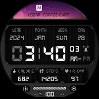 LED Retro Black Informer IN62