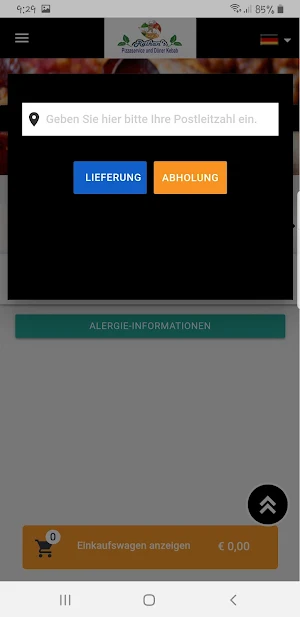 Raihan's Pizzaservice Screenshot 2