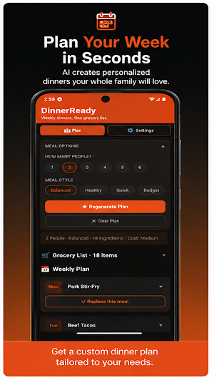 DinnerReady Screenshot 0