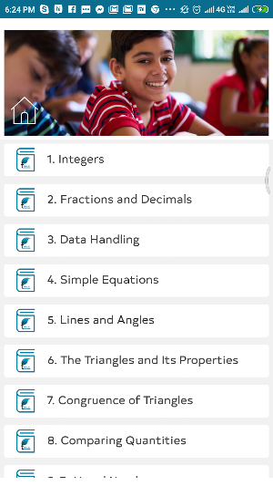 NCERT Solutions Class 7 Maths in English Offline Screenshot 1