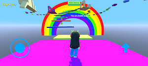 Rainbow Obby Parkour 2 Screenshot 1