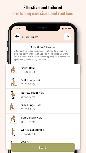 Flexibility: Stretch Routine Screenshot 2