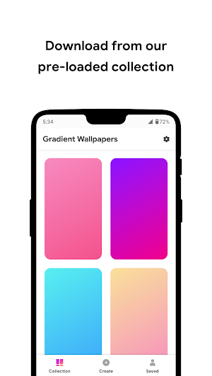 Gradient Wallpaper Maker & Gradient Backgrounds Screenshot 3