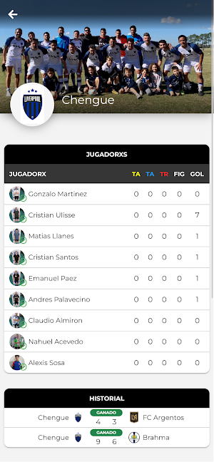 Liga paso a paso Screenshot 1