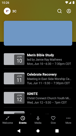 CHRISTCONNECTCHURCH Screenshot 1