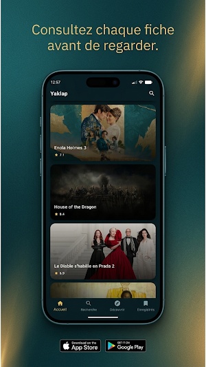 Yaklap: Films et Séries Screenshot 2