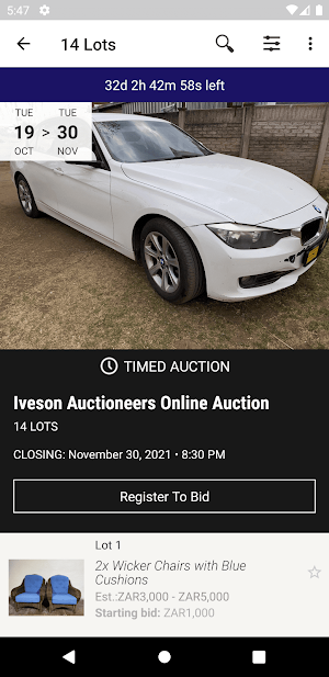 Iveson Auctioneers Screenshot 1