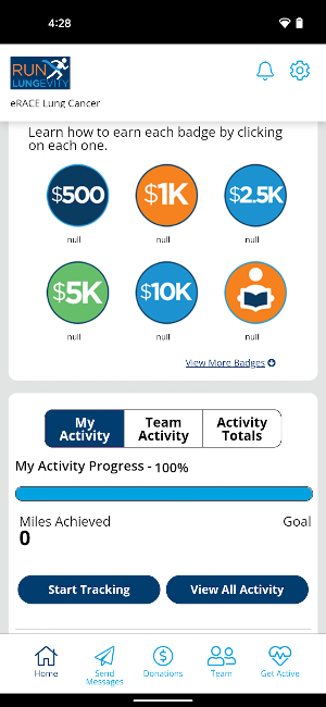 RUN LUNGevity Screenshot 3
