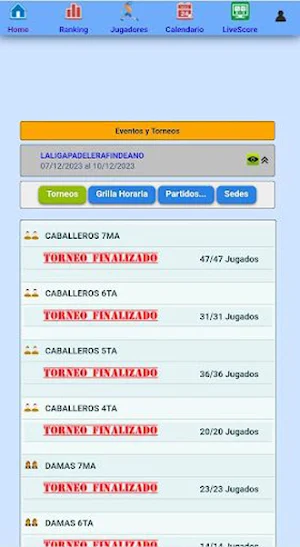 La Liga Padelera Screenshot 1