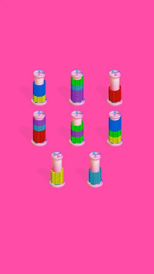 RopeDeckingPuzz SortingGame Screenshot 2