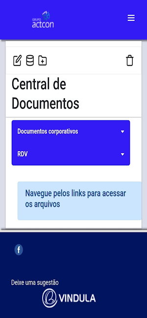 Actcon Intranet Screenshot 2