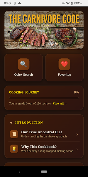 Carnivore Diet Cookbook Screenshot 1
