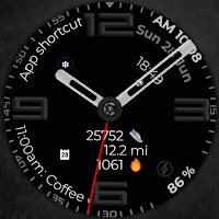 Analog Watch Face cue128