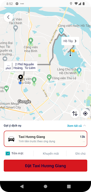 Hương Giang Taxi Screenshot 0