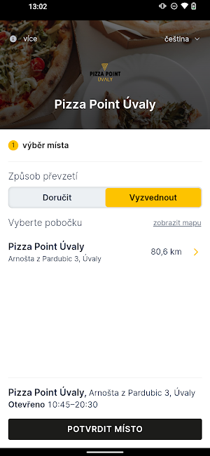 Pizza point Ůvaly Screenshot 0