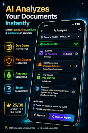 AI Document & PDF Analyzer Screenshot 1