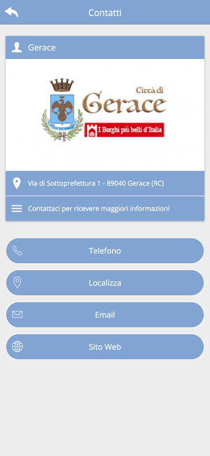 Comune Gerace Screenshot 2
