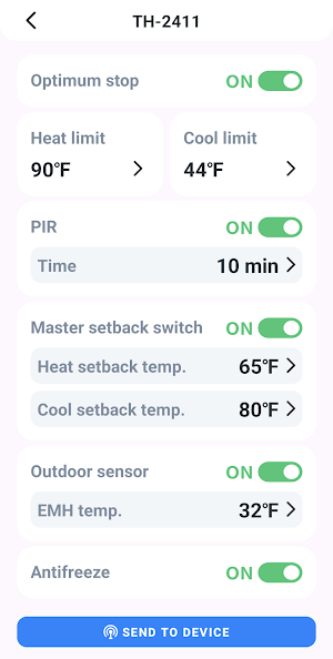 NeoTherm NFC Screenshot 3