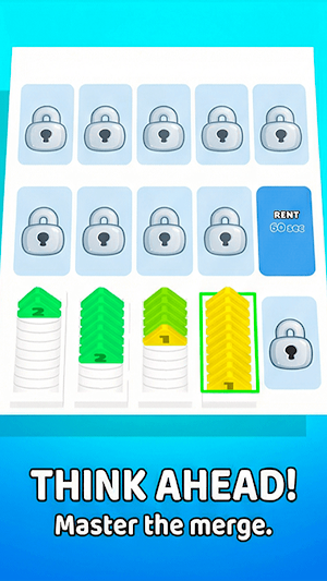 MergeMint: Gold Puzzle Screenshot 1