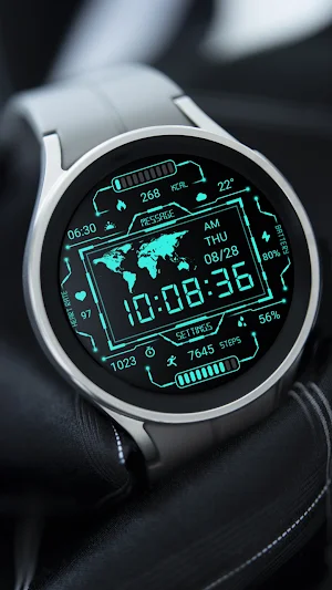 Technology Map ZKin Watch Screenshot 2