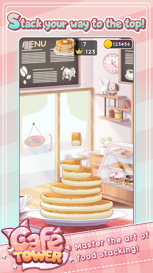 Café Tower: Stack Your Way Screenshot 0