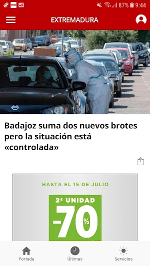 laCronicaBadajoz Screenshot 3