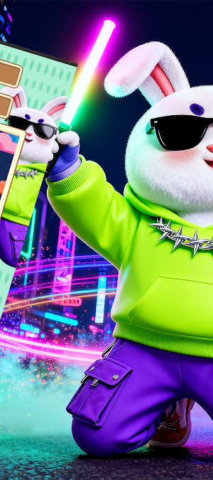 2RRave Bunny Screenshot 1