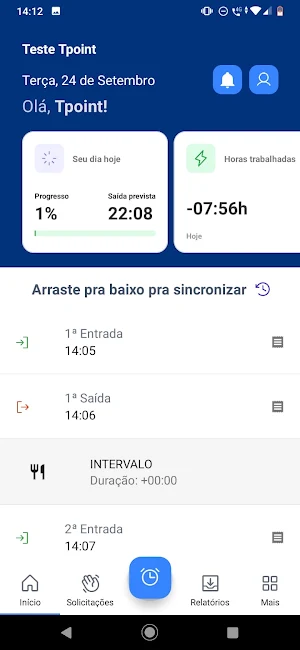TPoint - Colaborador Screenshot 1